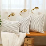 1pc Throw Pillow Covers - Comfortable Striped Throw Pillowcase  For Home Bedroom Living Room, Car & Sofa Decor - Perfect Gift - Image 14