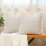 1pc Throw Pillow Covers - Comfortable Striped Throw Pillowcase  For Home Bedroom Living Room, Car & Sofa Decor - Perfect Gift - Image 18