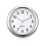 Luminous Car Clock Automobiles Internal Stick-On Watch Mechanics Quartz Clocks Auto Ornament 40mm Mini Digital Clock - Image 11