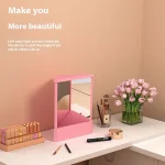 14x17cm Professional True Mirror Non Reversing Clear Inverted Mirror Cosmetic Mirror For Cosmetic Makeup Vanity Table Bedroom - Image 3