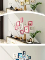 11pcs Picture Frames Photo Wall Home Decor Living Room Wall Mounted Set Pictures Frames for Restaurant Decoration - Image 19