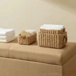Storage Basket Handmade Multi-functional Woven Simple Decorative Desktop Sundries Cosmetics Storage Basket - Image 10