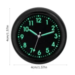 Car Clock Luminous Automobiles Internal Stick-On Mini Digital Watch Mechanics Quartz Clocks Auto Ornament Accessories - Image 10