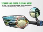RBRL Bike Mirror Anti-shake Bicycle Side Mirror Durable 360 Rotatable Extended Rearview Mirrors for MTB Electric Bike - Image 13