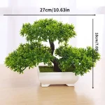Artificial Plants Bonsai Simulated Tree Potted Plants Fake Flowers Table Potted Ornaments - Image 19