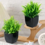 1pc Artificial green plants, home greening, outdoor gardens, office decoration, birthday, wedding and party scene decorations - Image 3
