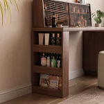 medieval dresser, chest of drawers, integrated bedroom, retro makeup table at the end of the bed, premium solid wood corne - Image 5