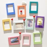3 Inch Magnet Photo Frames 5pcs Colourful Mini Film Photo Frames DIY Decorative Display Stand Photo Frames Home Decor - Image 3