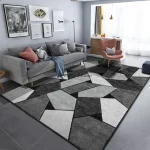 Rugs and Carpets for Home Living Room Rugs for Bedroom Decoration Geometric Soft Nordic Luxury LIVE ROOM area Rug floor mats - Image 3