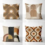 Modern Patterned Throw Pillows For Home Decor Polyester pillowcase, sofa decorative cushion cov Headboard Pillow