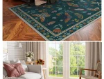 Rug for Living Room Carpet Large Size Bedroom Bedside Floor Mat Green Insect Carpets Tropical Rainforest Home Decoration Rugs - Image 24