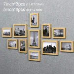 11Pcs Picture Frames Wall Photo Frame Architecture Picture Frame Set Modern Decor Living Room Home Decoration marcos de fotos - Image 10