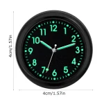 Car Clock Luminous Automobiles Internal Stick-On Mini Digital Watch Mechanics Quartz Clocks Auto Ornament Accessories - Image 6