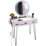 Nordic Organiser Dressing Table Design Luxury Makeup Ornaments Dressing Table Jewellery Shelf Tocador Maquillaje Home Furniture - Image 5