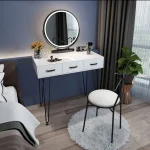 Nordic Organiser Dressing Table Design Luxury Makeup Ornaments Dressing Table Jewellery Shelf Tocador Maquillaje Home Furniture - Image 7