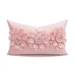 Romantic Wedding Throw Pillow Modern Pink Ins Style Living Room Wedding Room Sofa Bedhead Cushion Cover - Image 9
