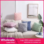 Throw Pillows Covers Decorative Pillow Cover Sofa Bed Living Room Plush Sleep Throw Pillows Covers Pillowcase