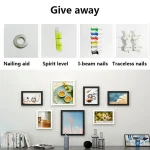 11pcs Picture Frames Photo Wall Home Decor Living Room Wall Mounted Set Pictures Frames for Restaurant Decoration - Image 16