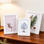 Multi-size tabletop photo frames for displaying 5, 6, 7, and 8-inch photos, suitable for placement in living rooms, bedrooms - Image 5
