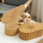 Storage Basket - Woven Storage Box, Dust-proof Cutlery Frame, Home Decoration Basket Kitchen Organizer, Kitchen Organizer