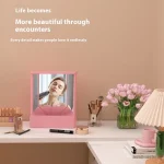 Professional TrueMirror Cosmetic Mirror - Non Reversing Clear Inverted Mirror for Bedroom Vanity Table Makeup - Image 4