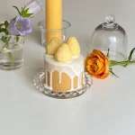 Round Metal Tray Fruit Cake Dessert Trays Jewelry Dish Earrings Necklace Ring Storage Plates Display Bowl Decoration Sauce Dish - Image 37