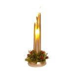 LED Candles, Flameless Christmas Candles, LED Candle Holders, Photo Props, - Image 8