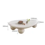 Decor Designer Coffee Table Unique Trendy Nordic Modern Coffee Table French Cute Table De Salon Basse Furniture Living Room - Image 2