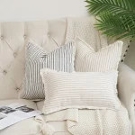 1pc Throw Pillow Covers - Comfortable Striped Throw Pillowcase  For Home Bedroom Living Room, Car & Sofa Decor - Perfect Gift - Image 11