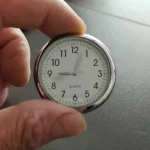 Luminous Car Clock Automobiles Internal Stick-On Watch Mechanics Quartz Clocks Auto Ornament 40mm Mini Digital Clock - Image 15