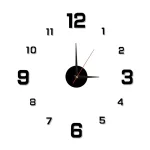 Luminous Digital Clock DIY Stereoscopic Wall Clock Silent Clock Living Room Bedroom Wall Clock Home Decorations - Image 7