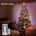 LED Outdoor Christmas Tree Decorations Lights USB 2/3M Waterproof Fairy String Lights 8 Modes Indoor Yard Wedding Party Lighting - Image 9