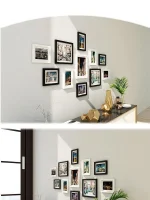 11pcs Picture Frames Photo Wall Home Decor Living Room Wall Mounted Set Pictures Frames for Restaurant Decoration - Image 17