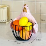 Kitchen Storage Basket Multifunction Removable Organizer Baskets Modern Table Centerpiece Storage Basket Creative Design Baskets - Image 8