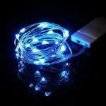 LED Fairy Lights Battery Operated String Lights Waterproof Silver Wire Firefly Starry Lights  Wedding Party Xmas Christmas Decor - Image 10