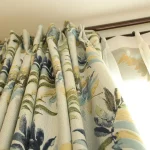 Curtains for Living Dining Room Bedroom Nordic Modern Simple Light-shading Pastoral Leaves Sun-shading Linen Color Jacquard - Image 3
