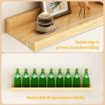 Wooden Floating Shelf Rustic Wall Shelf for Home Storage & Display Wall Mounted Wood Shelf for Bathroom, Bedroom, living Room, - Image 4