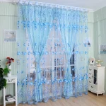 Tulle Curtains Modern Simplicity Living Room Sheer Window Curtains​ Children's Bedroom Kitchen Soft Comfortable Fabric - Image 14