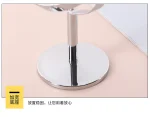 Household Makeup Mirror Circular Portable Double-sided Metal Frame 1:2 Enlarged Desktop 360 Degree Rotating Mirror - Image 14