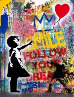 Modern Abstract Street Wall Art Painting Banksy Graffit Art Canvas Painting Prints Poster Cuadros Wall Art Pictures Home Decor - Image 7