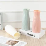 Plastic Vases Concise Imitation Ceramic Flowers Pots Wedding Home Garden Table DIY Gifts Bonsai Festival Party Courtyard Decor - Image 14