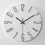 Wall Clock Battery Powered Clocks 12 inch Small Clock Analog Clock Suitable for Home Office Bedroom Kitchen Classroom School - Image 7