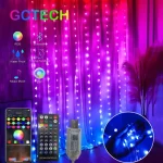LED Curtain Lights Fairy String Lights Festival Lighting Rainbow Window Lamp Home Bedroom Christmas Decoration App Control DIY - Image 12