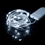 LED Fairy Lights Battery Operated String Lights Waterproof Silver Wire Firefly Starry Lights  Wedding Party Xmas Christmas Decor - Image 14