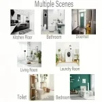 Living Room Rug Indian Tribal Geometric Theme Carpet Non-Slip Soft Easy To Clean Durable Wild Ethnic Decor Area Home Decor Mat - Image 6