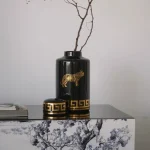 Ceramics Vases Modern Storage Flower Bottle Sculptures Elegant Room Ornaments Home Decoration Table Top Items Holiday Gifts - Image 4