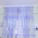 Tulle Curtains Modern Simplicity Living Room Sheer Window Curtains​ Children's Bedroom Kitchen Soft Comfortable Fabric - Image 52