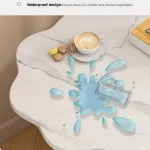 Simple Edge Table Design Bedside Table Balcony Cloud Table Simple Small Dining Table Small Storage Rack - Image 3