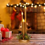 LED Candles, Flameless Christmas Candles, LED Candle Holders, Photo Props, - Image 10