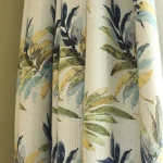 Curtains for Living Dining Room Bedroom Nordic Modern Simple Light-shading Pastoral Leaves Sun-shading Linen Color Jacquard - Image 13